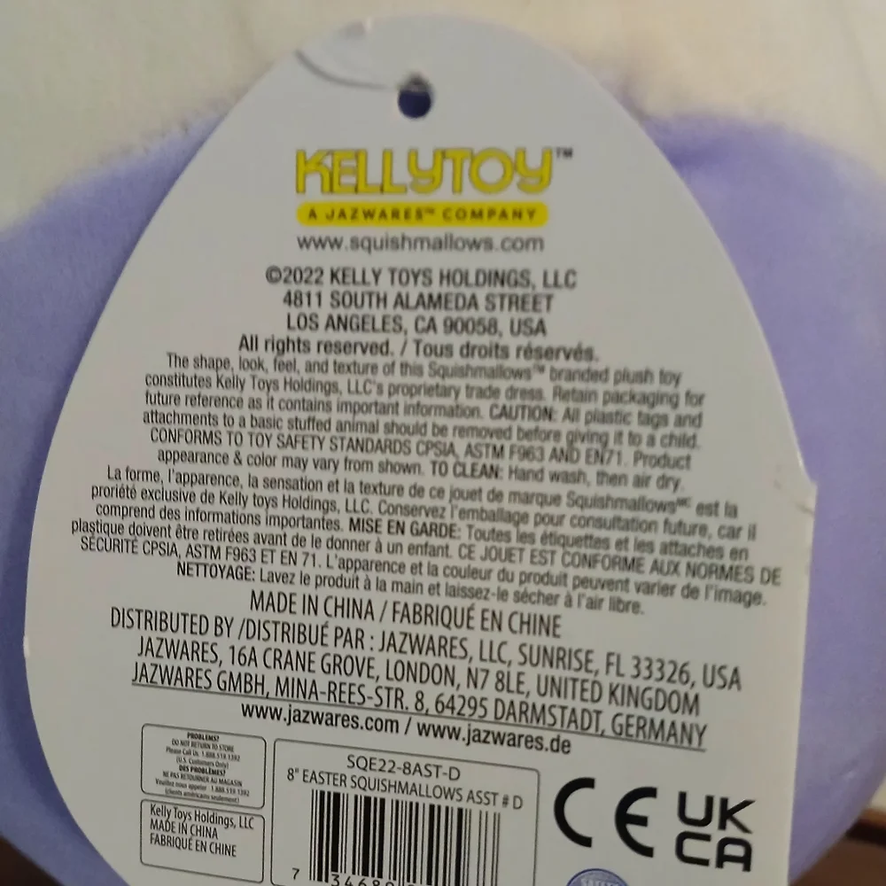 8 Inch Squishmallow Carlotta The Cat